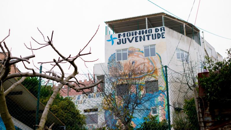 Visita e encontro na Associação Moinho da Juventude, Cova da Moura, Amadora