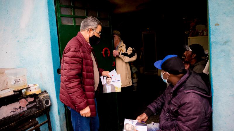 Visita e encontro na Associação Moinho da Juventude, Cova da Moura, Amadora