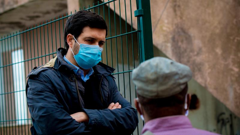 Visita e encontro na Associação Moinho da Juventude, Cova da Moura, Amadora
