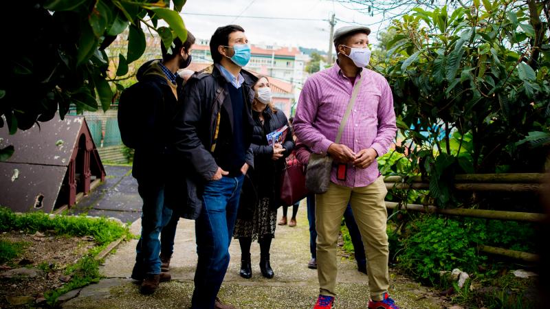 Visita e encontro na Associação Moinho da Juventude, Cova da Moura, Amadora