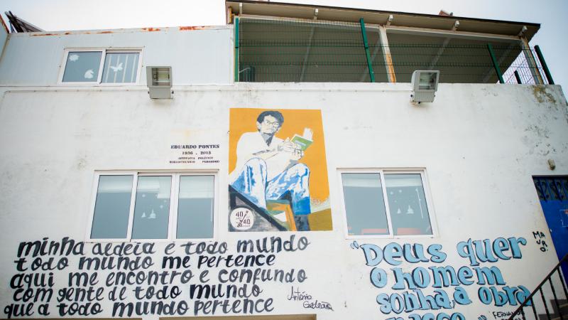 Visita e encontro na Associação Moinho da Juventude, Cova da Moura, Amadora
