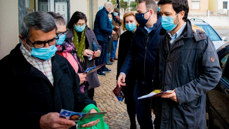Acção em defesa dos transportes públicos. Deslocação no Metro Sul do Tejo, Corroios/Pragal