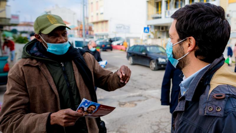 Acção em defesa dos transportes públicos. Deslocação no Metro Sul do Tejo, Corroios/Pragal
