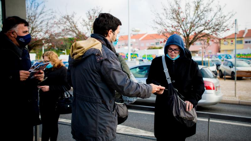 Acção em defesa dos transportes públicos. Deslocação no Metro Sul do Tejo, Corroios/Pragal