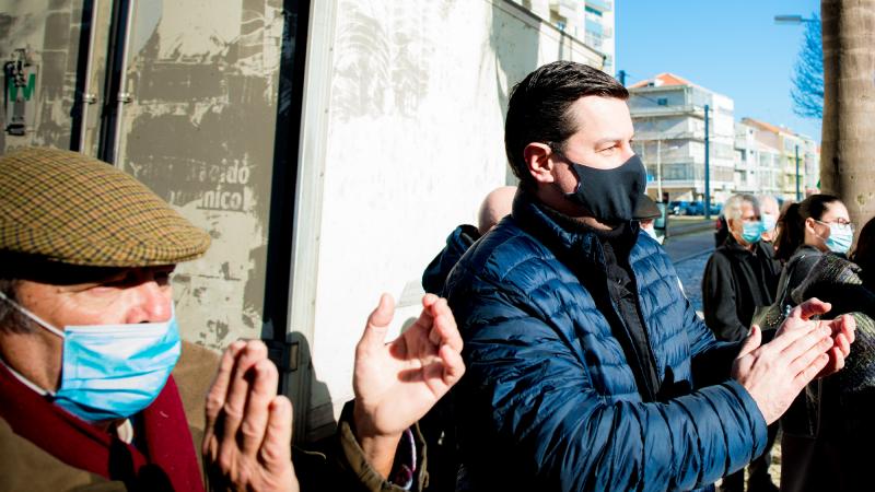 Acção em defesa dos transportes públicos. Deslocação no Metro Sul do Tejo, Corroios/Pragal