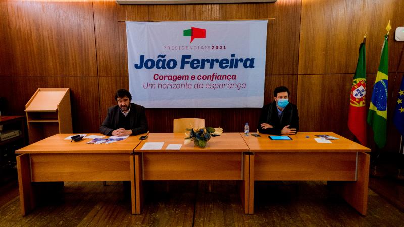 Encontro com dirigentes, delegados e activistas sindicais, Santarém