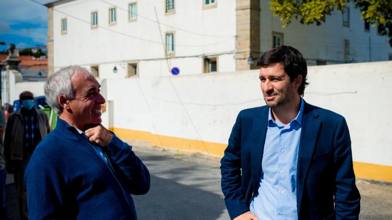 Contacto com trabalhadores da Divisão de Higiene e Limpeza da Câmara Municipal de Évora