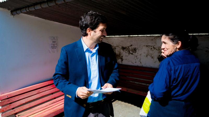 Contacto com trabalhadores da Divisão de Higiene e Limpeza da Câmara Municipal de Évora