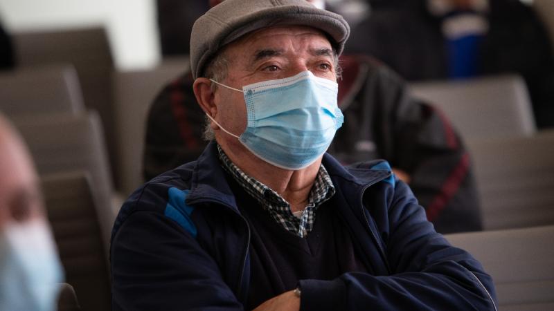 Encontro com trabalhadores dos antigos estaleiros navais