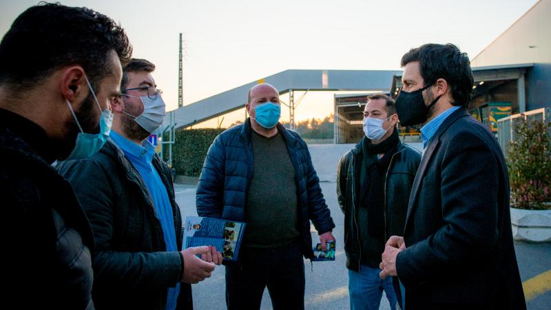 Contacto com trabalhadores da Continental Mabor