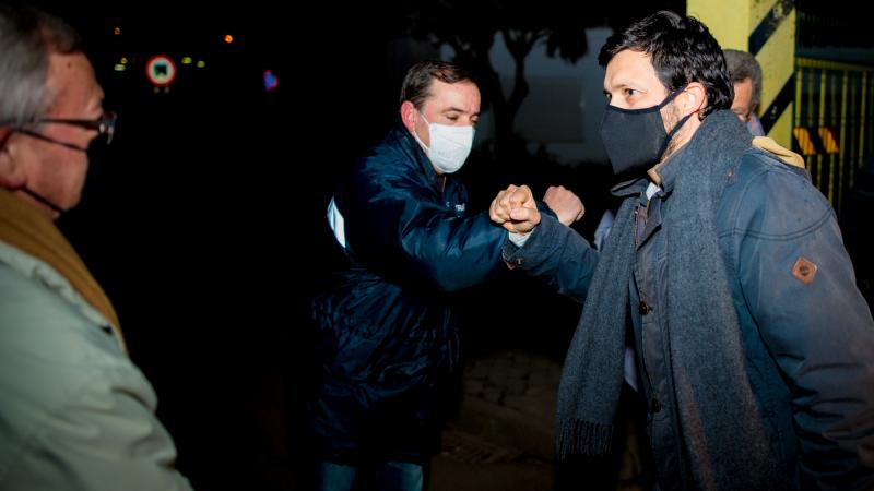 Contacto com trabalhadores da recolha de resíduos na AMARSUL