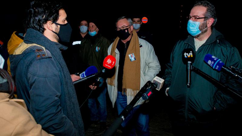 Contacto com trabalhadores da recolha de resíduos na AMARSUL