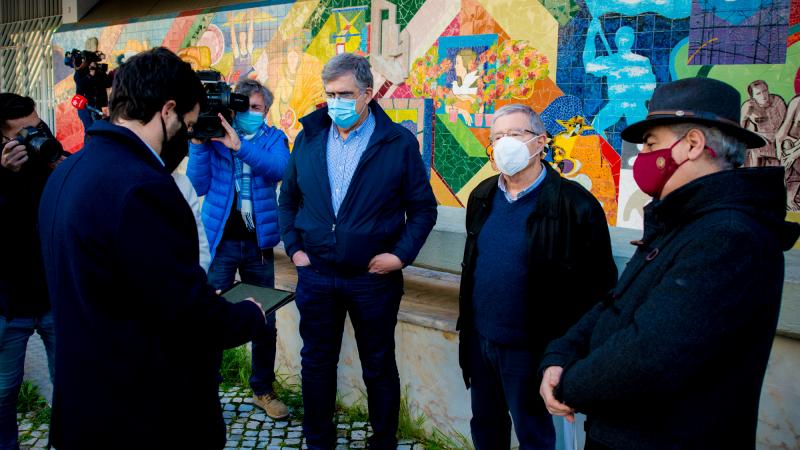 Entrega na sede da candidatura de apoios de advogados à candidatura de João Ferreira