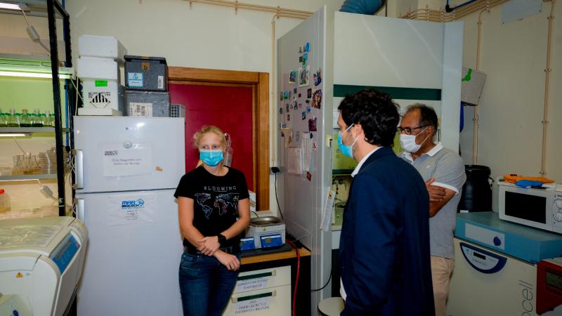 Visita ao Centro de Ciências do Mar da Universidade do Algarve, Faro, Campo das Gambelas