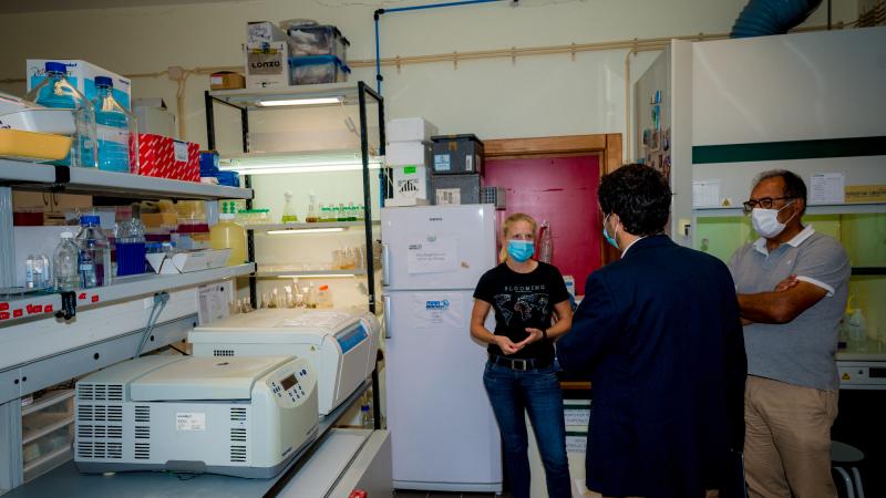 Visita ao Centro de Ciências do Mar da Universidade do Algarve, Faro, Campo das Gambelas