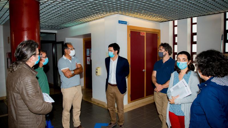 Visita ao Centro de Ciências do Mar da Universidade do Algarve, Faro, Campo das Gambelas