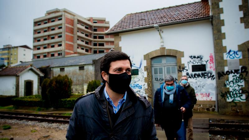 Viagem de comboio na linha do Vouga