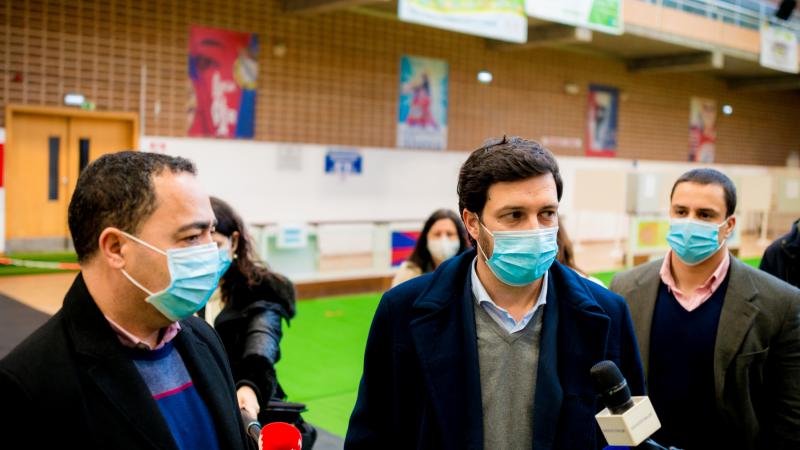 Visita à preparação de uma Assembleia de Voto