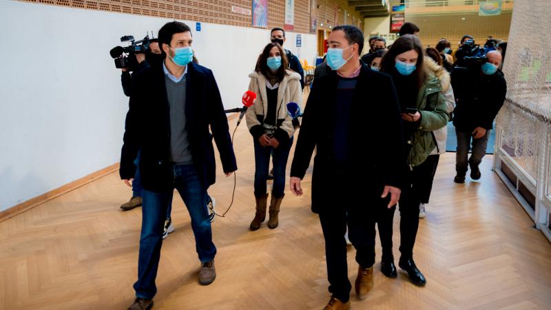 Visita à preparação de uma Assembleia de Voto