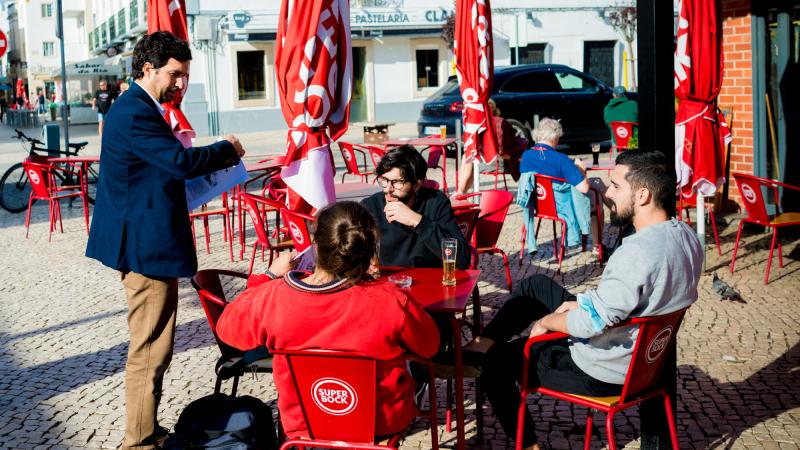 Intervenção pública na Avenida da República, Olhão