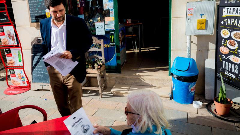 Intervenção pública na Avenida da República, Olhão