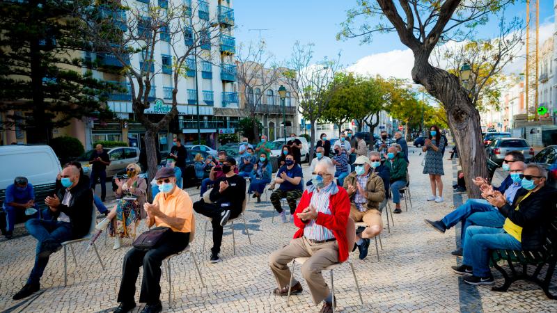 Intervenção pública na Avenida da República, Olhão
