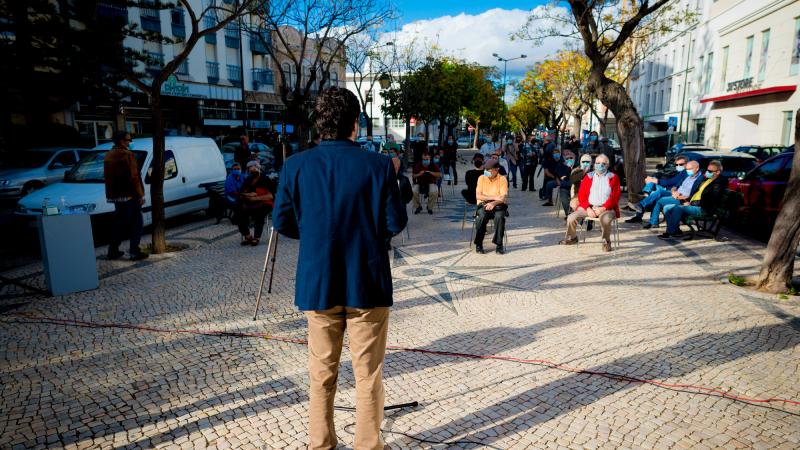 Intervenção pública na Avenida da República, Olhão