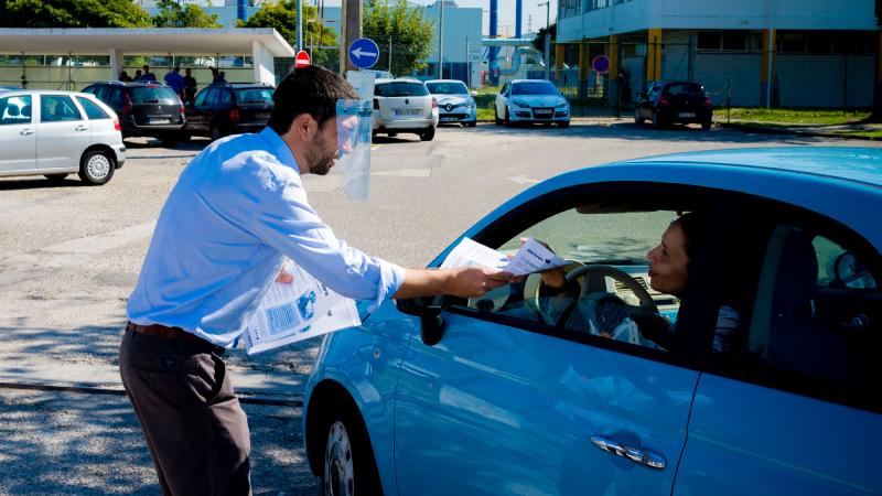 Contacto com Trabalhadores da Renault Cacia, Aveiro