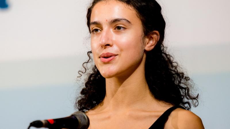 Comício com jovens apoiantes da candidatura, Seixal