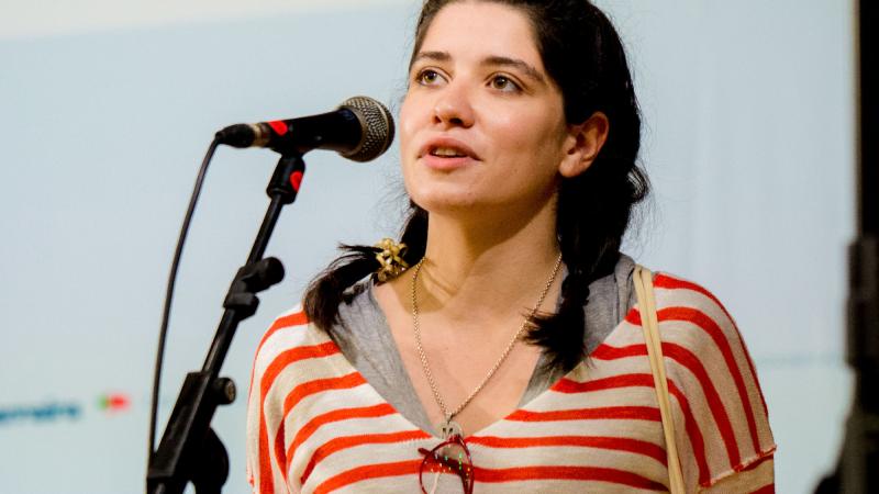 Comício com jovens apoiantes da candidatura, Seixal