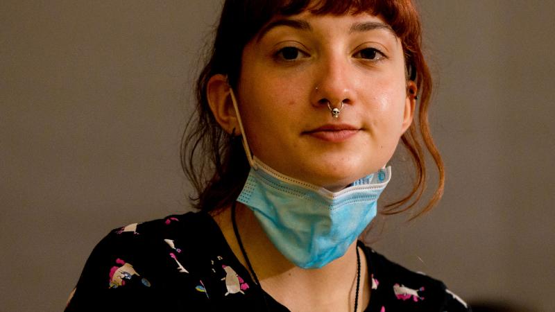 Comício com jovens apoiantes da candidatura, Seixal