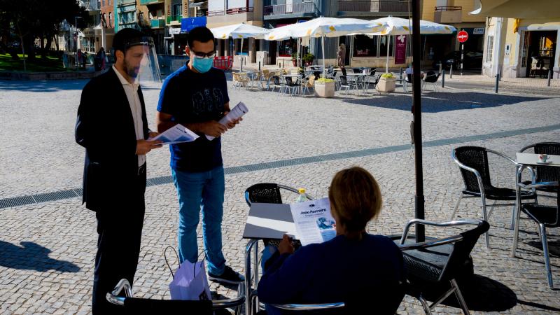 Contacto com a população do Barreiro