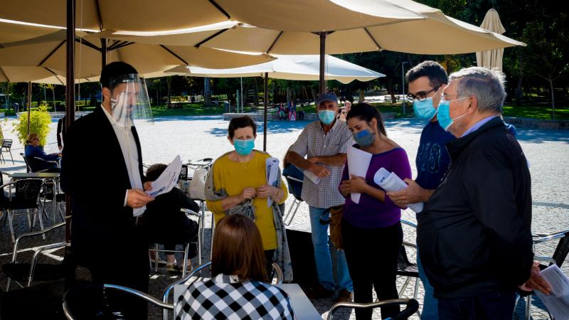 Contacto com a população do Barreiro