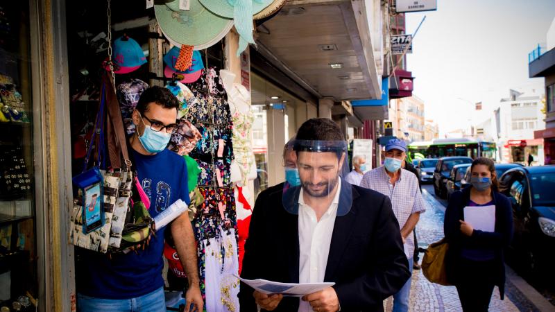 Contacto com a população do Barreiro