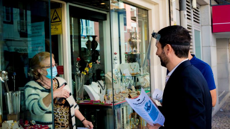 Contacto com a população do Barreiro