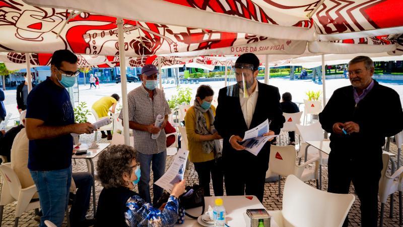 Contacto com a população do Barreiro