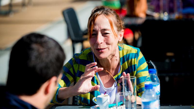 Encontro com a actriz Maria João Luís