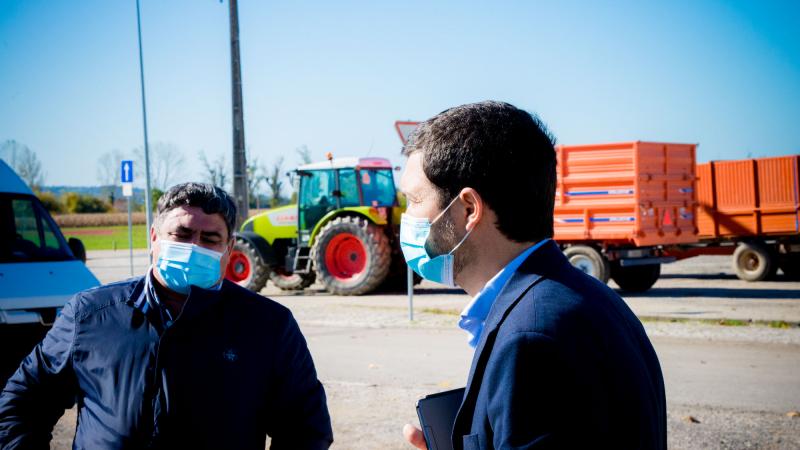 Visita à cooperativa agrícola de Montemor-o-Velho
