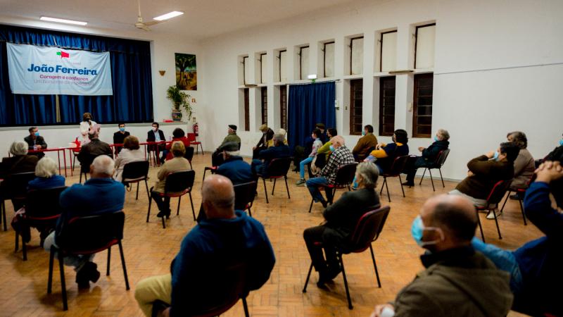 Sessão na Casa do Povo do Couço