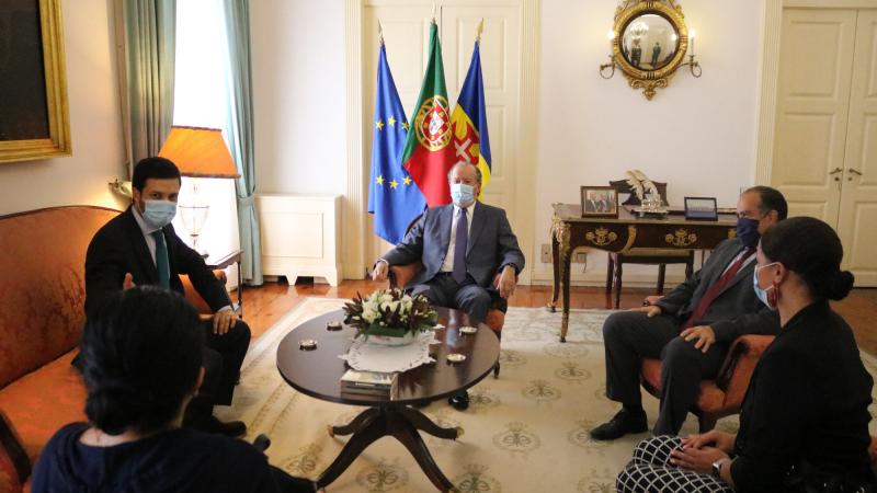 Encontro com o Representante da República para a Região Autónoma da Madeira