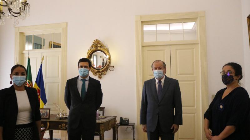 Encontro com o Representante da República para a Região Autónoma da Madeira
