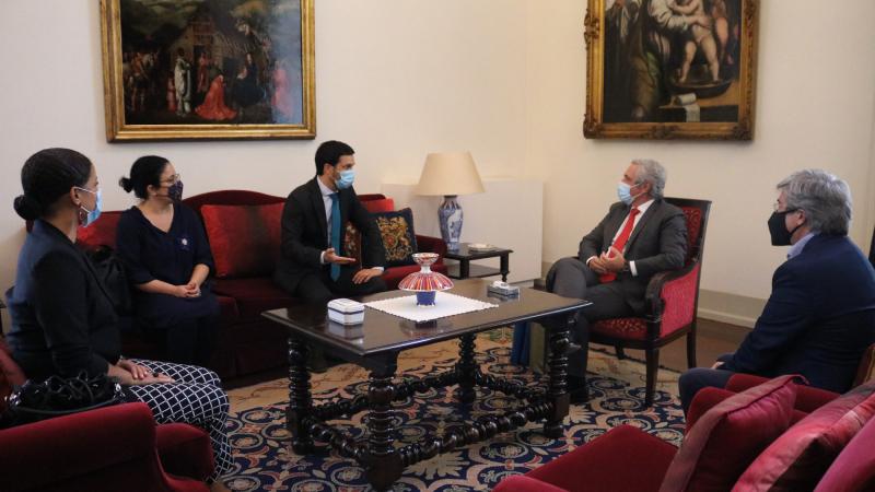 Encontro com o Presidente da Assembleia Legislativa da Madeira