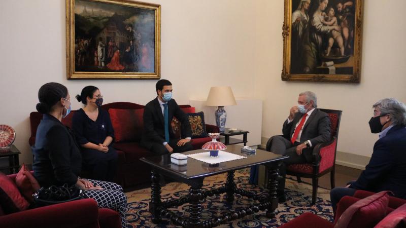 Encontro com o Presidente da Assembleia Legislativa da Madeira