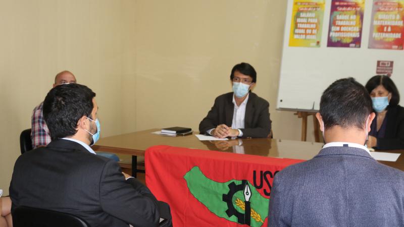 Encontro com a União de Sindicatos da Madeira