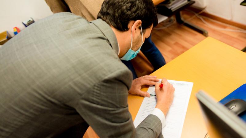 Entrega processo de candidatura no Tribunal Constitucional, Lisboa