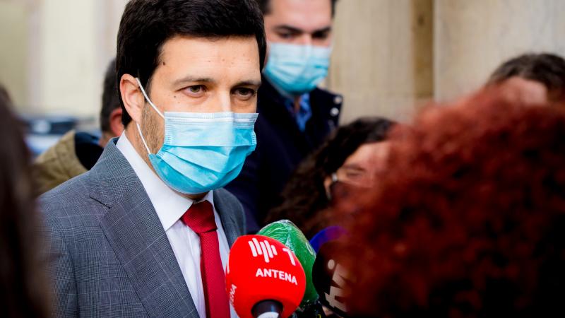 Entrega processo de candidatura no Tribunal Constitucional, Lisboa