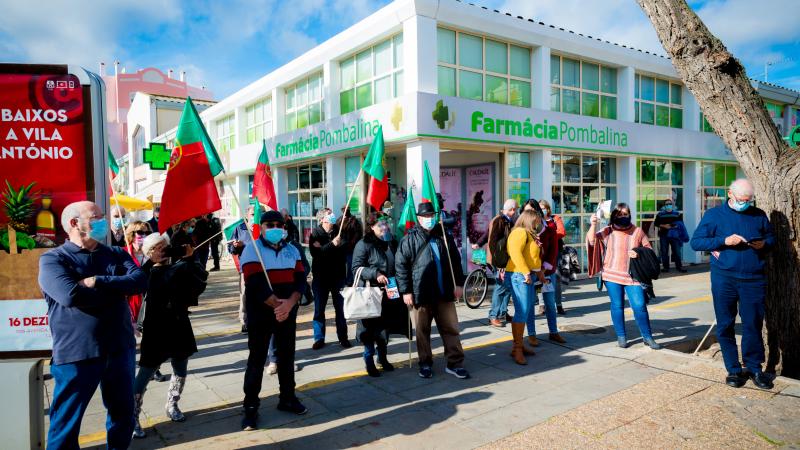 Contacto com a população, Vila Real de Santo António