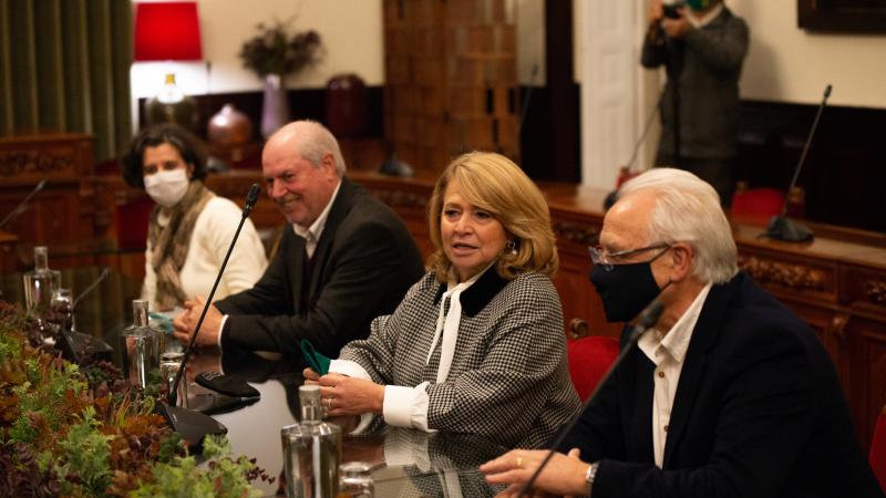 Encontro com a presidente da Câmara Municipal de Setúbal