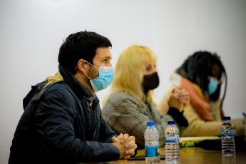 Encontro com agricultores, Pias