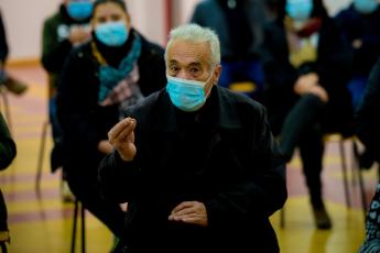 Encontro com agricultores, Pias